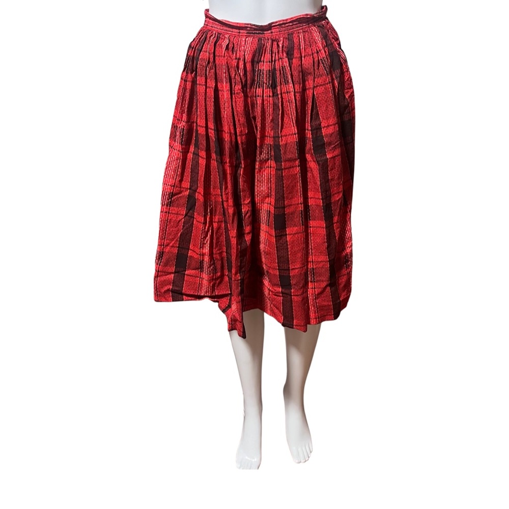 Vintage Handmade Pleated Skirt